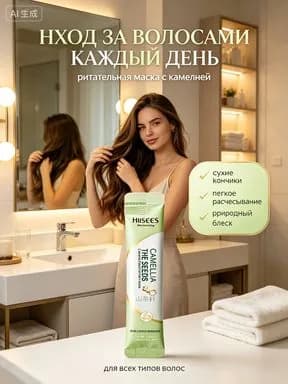Шампунь для волос, 10 мл
