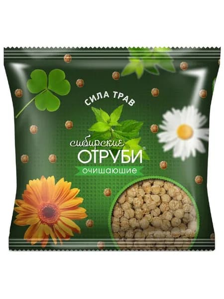 Сибирские Отруби Хрустящие "Сила трав", 100г