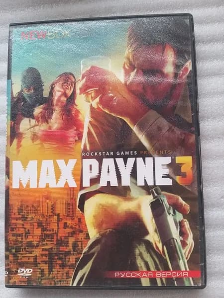 Игра Max Payne 3, Xbox 360 ( XBOX 360 ), 2 DVD, LT 3.0 (для прошитого Xbox 360)