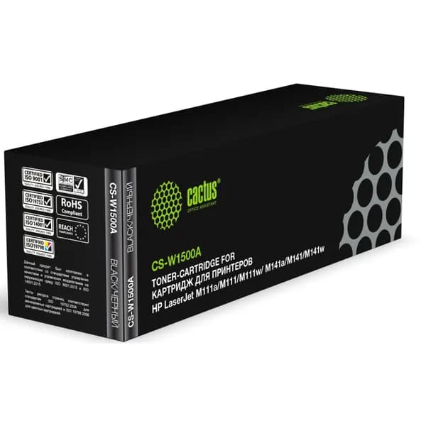 Картридж Cactus CS-W1500A W1500A черный