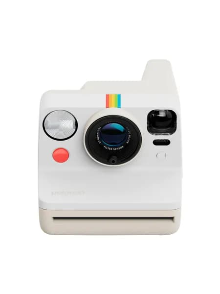 Фотоаппарат моментальной печати Polaroid Now Generation 3, белая галька