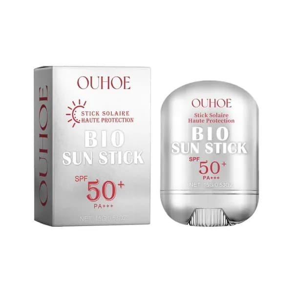 Солнцезащитный стик SPF50+ PA с ниацинамидом, широким спектром защиты от UVA и UVB лучей, матовый, нежирный, выравнивающий тон кожи, портативный.