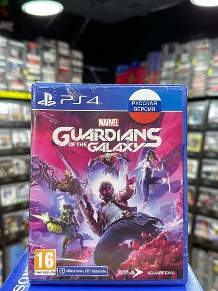 Игра Marvel Стражи Галактики (Русская версия) PS4