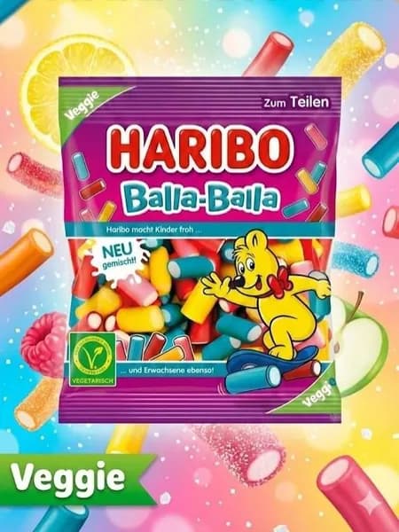 Жевательный мармелад Haribo Balla-Balla 160 грамм