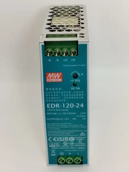 Импульсный блок питания MeanWell MW-EDR-120-24