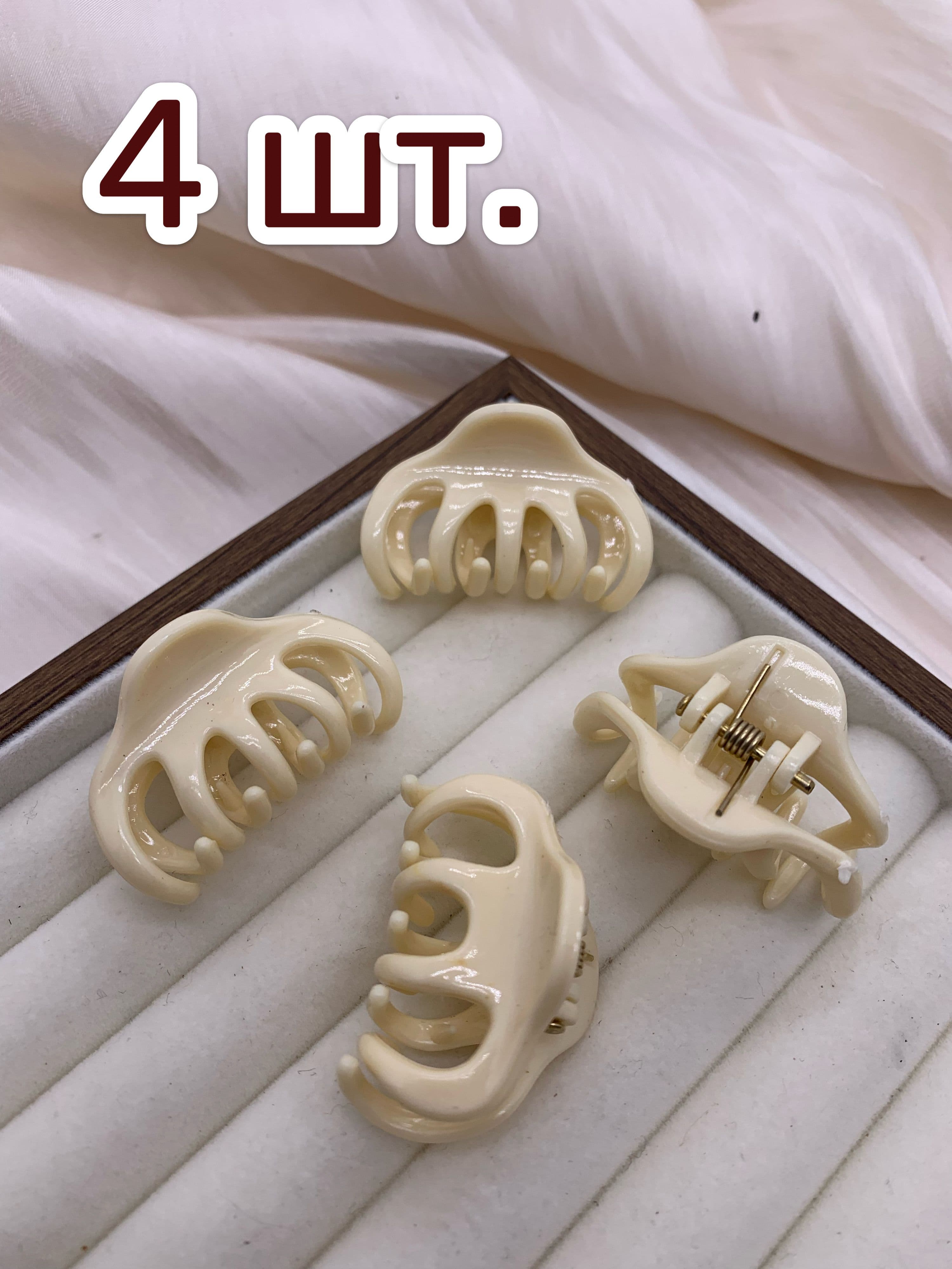Заколка для волос 4 шт.