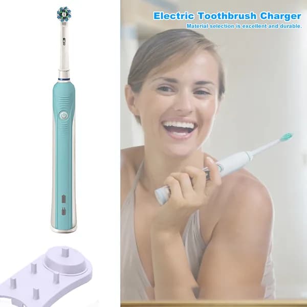 Зарядная станция для электрических зубных щёток Oral-B с держателем для насадок
