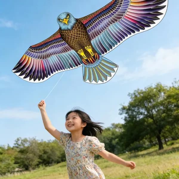 Имитация воздушного змея eagle, большая детская игрушка на открытом воздухе
