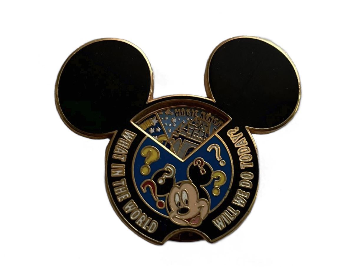 Значок Disney Mickey Mouse (Можно поворачивать)