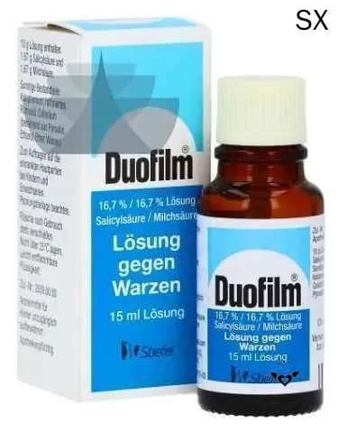 Duofilm Бережное и эффективное средство от бородавок, 15мл, Германия