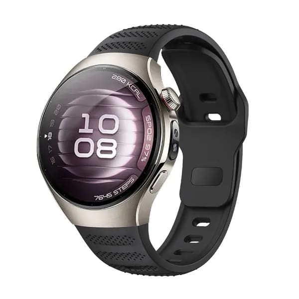 Спортивный силиконовый ремешок Для Huawei Watch 5 46mm, Форма в горошек, Водонепроницаемый ремешок