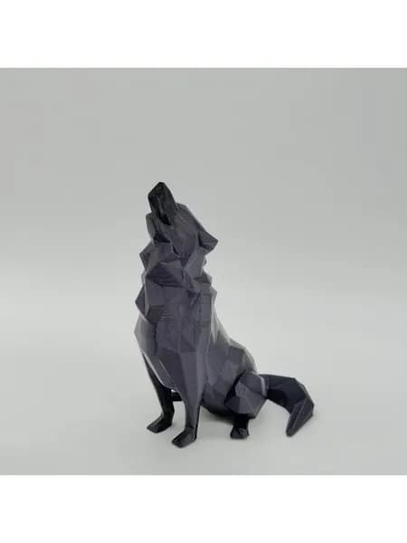 3D-печать воющего геометрического волка