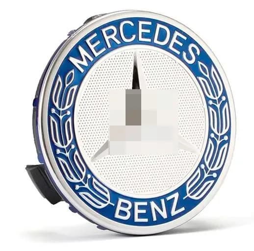 Колпаочк на диски 75/70/16 мм - 1 шт / Заглушка ступицы Mercedes A 171 400 00 25 светло-синяя