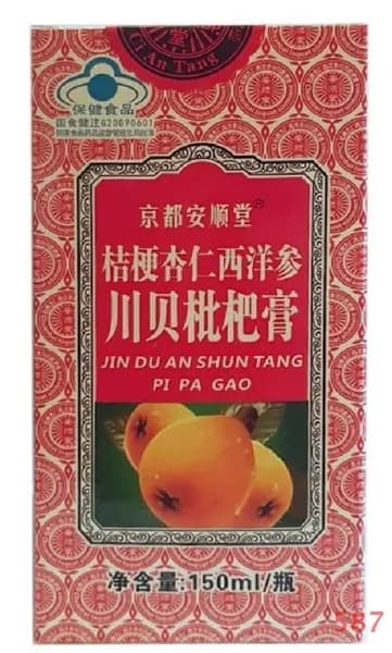 Сироп от кашля JING DU AH SHUN TANG PI PA GAO, 150 мл.