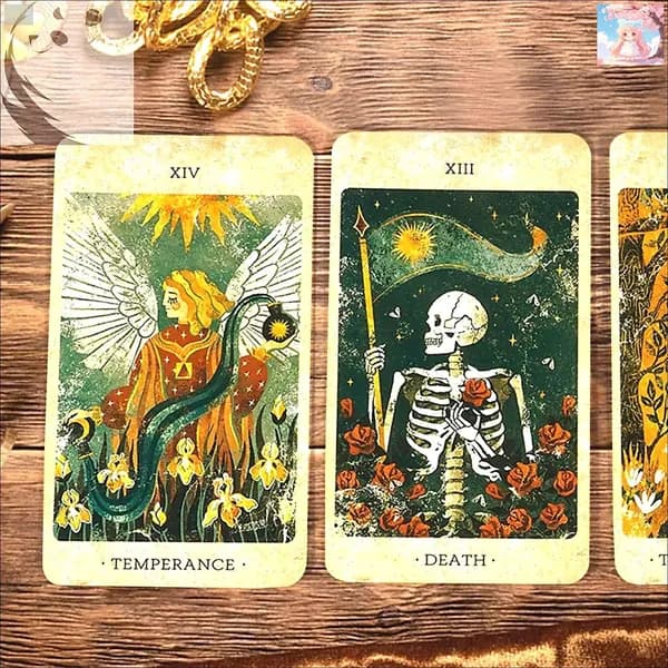Карты Таро, The Solar Kingdom Tarot Cards A 78 Deck, издание для гадания на английском языке, игры в