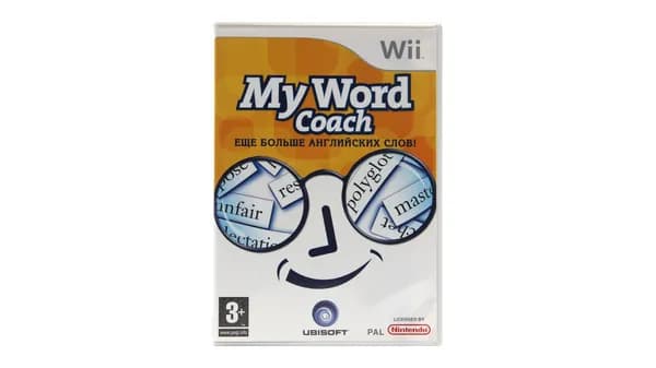 My Word Coach Develop Your Vocabulary (Nintendo Wii) Винтаж
