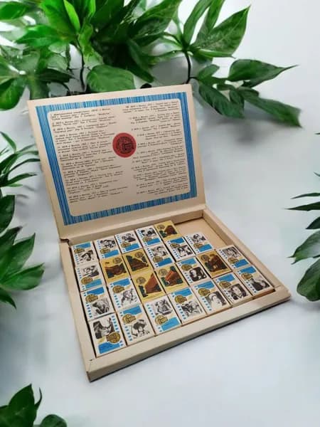 Сувенирный набор спичек "Московский международный кинофестиваль", 1983г, СССР, 25шт