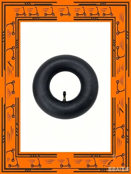 10-дюймовая коляска, резина 4.10/3.50-4, черная, 1 шт., износостойкая резина