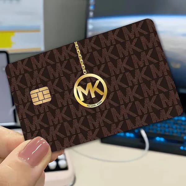 Майкл Корс Бренд Michael Kors Наклейка на банковскую карту, прозрачная защитная долговечная