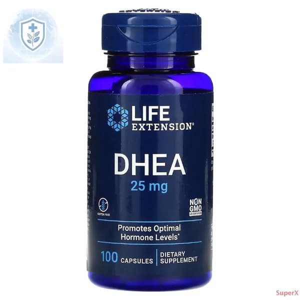 ДГЭА (дегидроэпиандростерон) Life Extension DHEA 25 мг 100 капсул