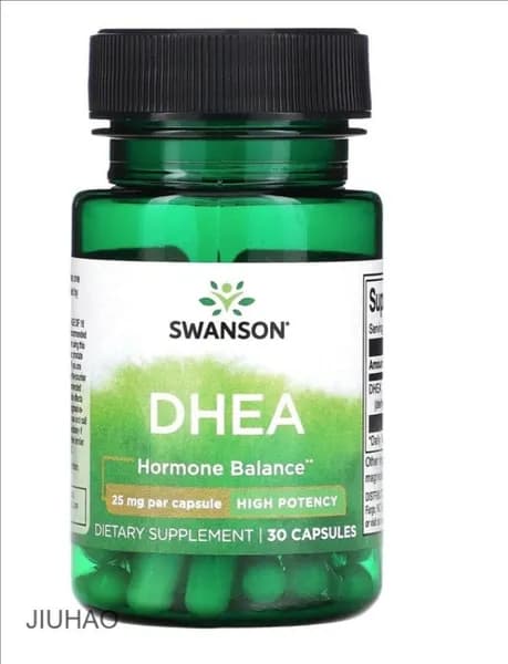 Swanson ДГЭА, DHEA, Hormone Balance, высокая эффективность, 25 мг, 30 капсул