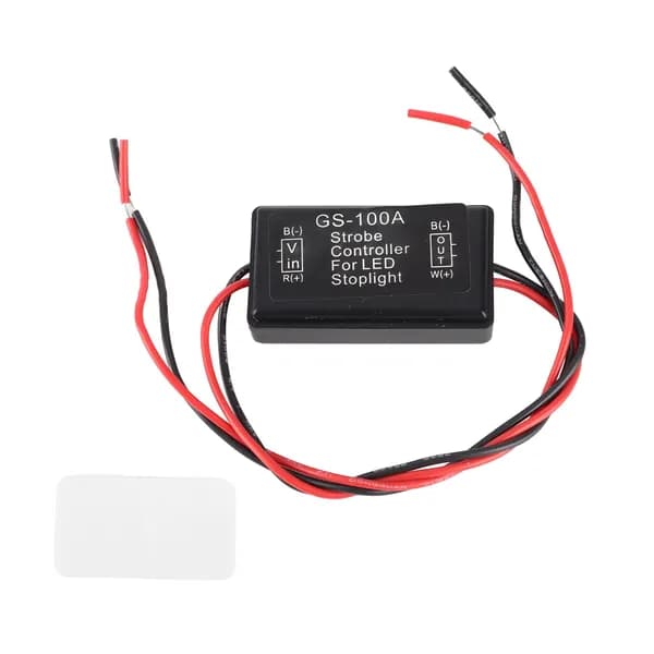 Контроллер стробоскопа для стоп-сигнала LED, IP65, 6-30V DC, для автомобилей и мотоциклов