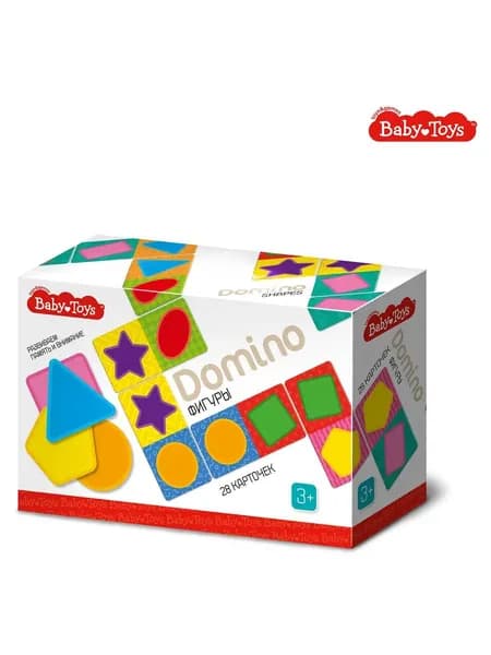 Домино "Фигуры" Baby Toys
