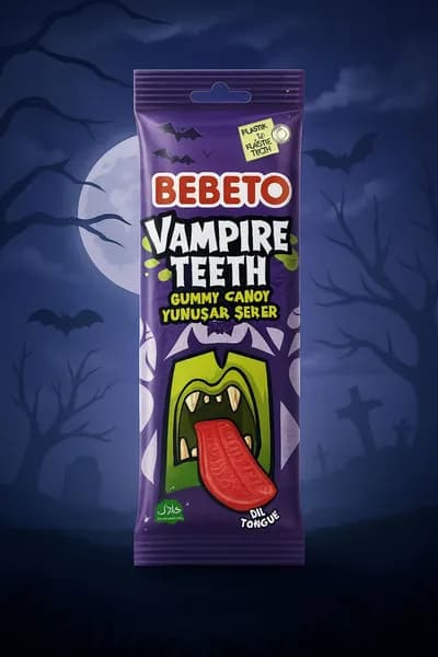 Bebeto Фруктовые сладкие и веселые желейные конфеты 22 г