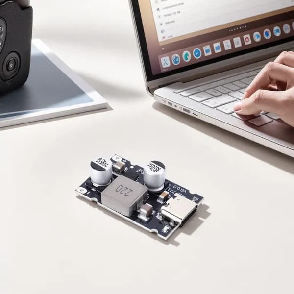 Модуль быстрой зарядки PD65 Вт с разъёмом USB-C и поддержкой протоколов PD3.1, QC2/3/4