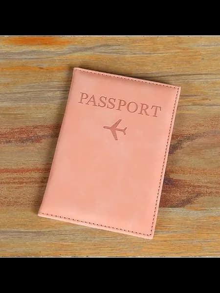 Обложка для паспорта розовая HZ2328, цвет C Pink