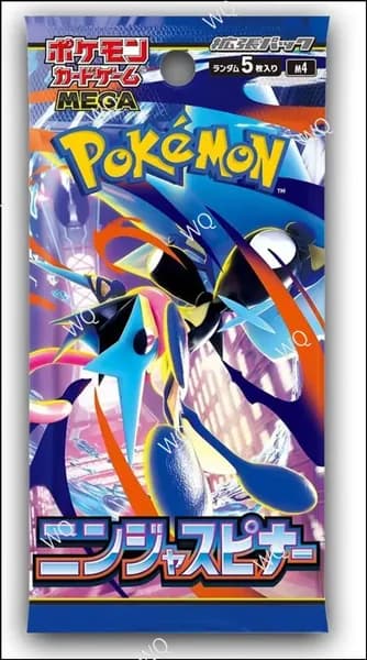 Премиумбустер Ninja Spinner M4, карты Pokemon на японском