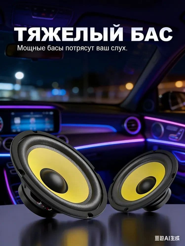 Колонки автомобильные, 13.5 см (5.25 дюйм.)