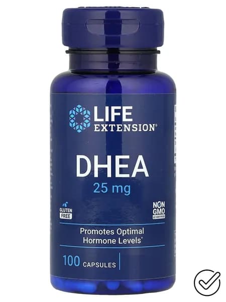 ДГЭА (дегидроэпиандростерон) DHEA 25 мг 100 капсул