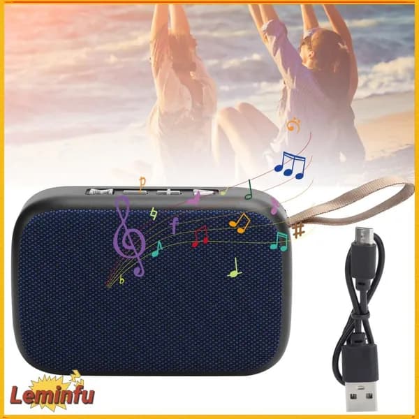 Динамик Bluetooth синий