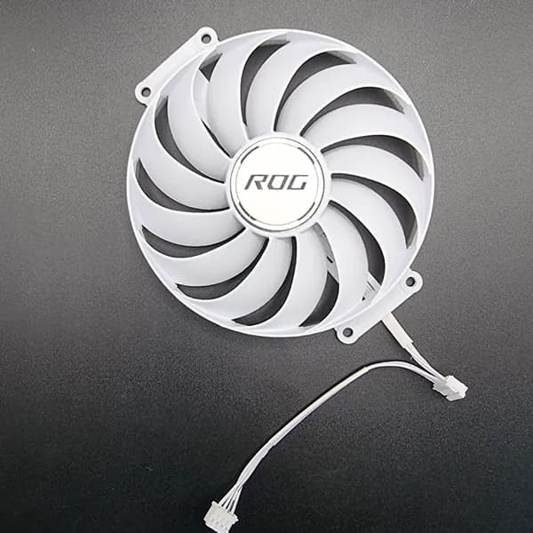 Вентилятор для видеокарт ASUS RTX 3090 3080 3070 ROG STRIX WHITE EDITION центральный