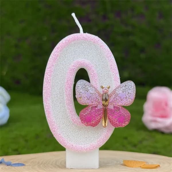 Свечи для торта "Без отдушки", 7 см х 4 см, 1 шт