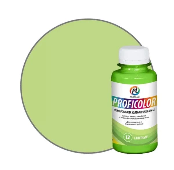 Колорант универсальный Profilux Proficolor 12 салатный 100 мл.
