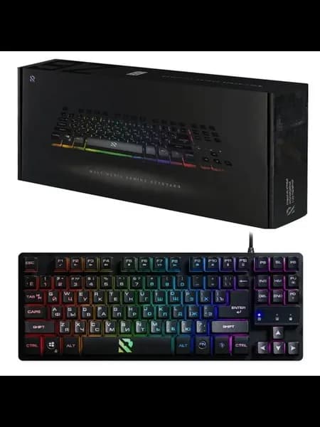 Игровая клавиатура с подсветкой и мультимедиа