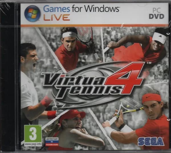 Игра PC DVD-ROM Virtua Tennis 4 (PC