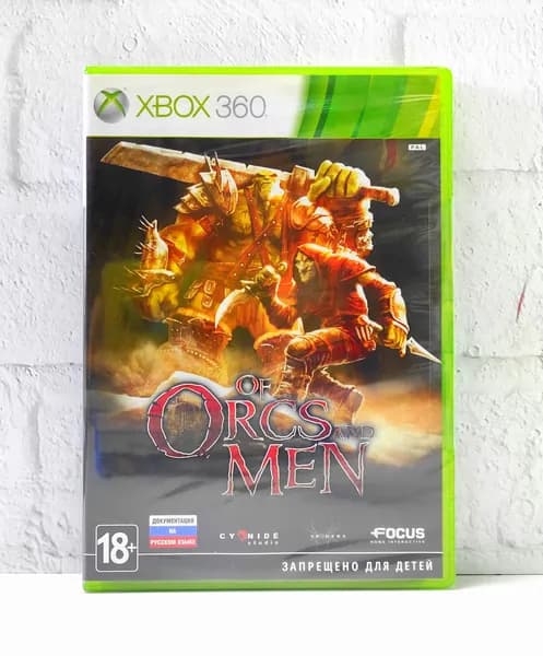 Of Orcs And Men Английский язык Видеоигра на диске Xbox 360. Товар уцененный