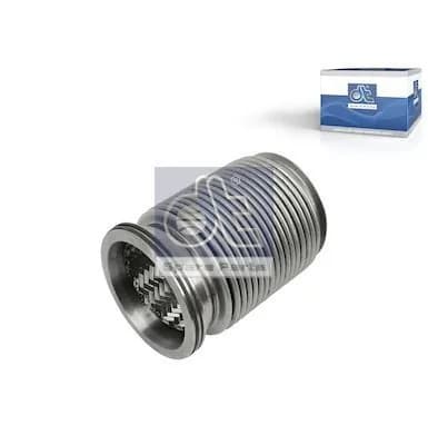 Гофра глушителя с флянцем Scania 4 (DT Spare Parts)