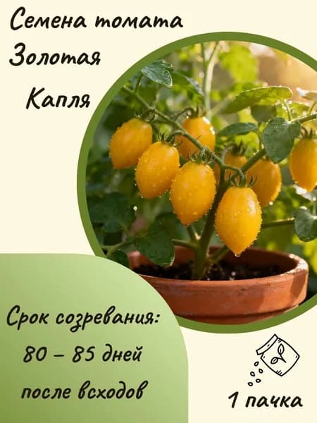 Томат Золотая Капля, 10 шт. семян