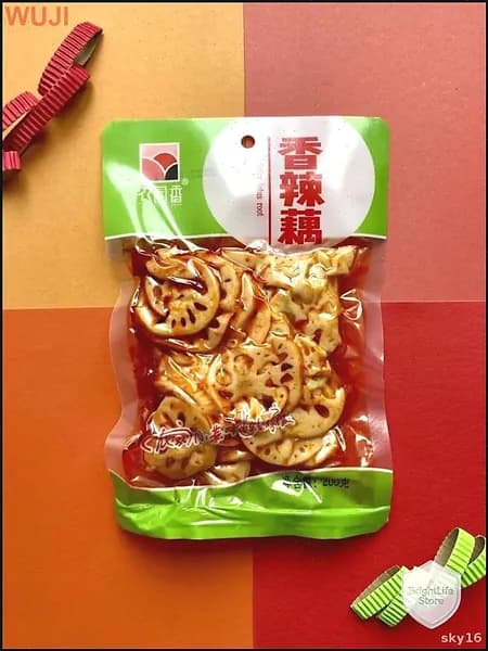 Маринованный корень лотоса в остром соусе, Китай