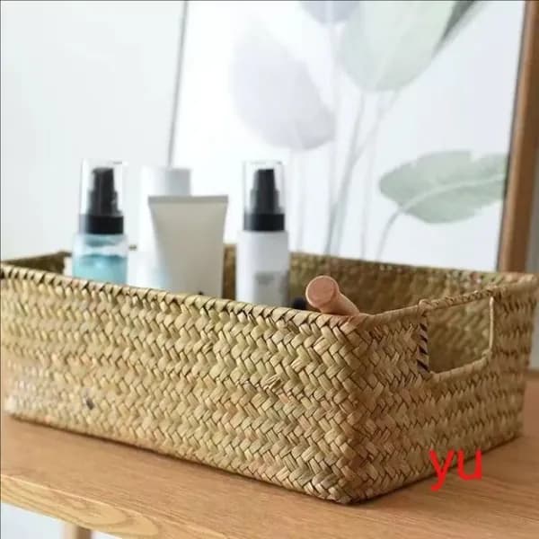 Корзина для игрушек длина 34 см, ширина 23 см, высота 11 см, 1 шт, коричневый
