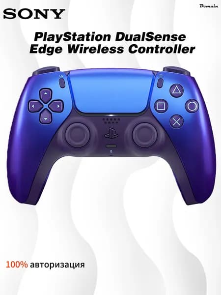 Контроллер игры консоли SONY PS5 DualSense blue-blue