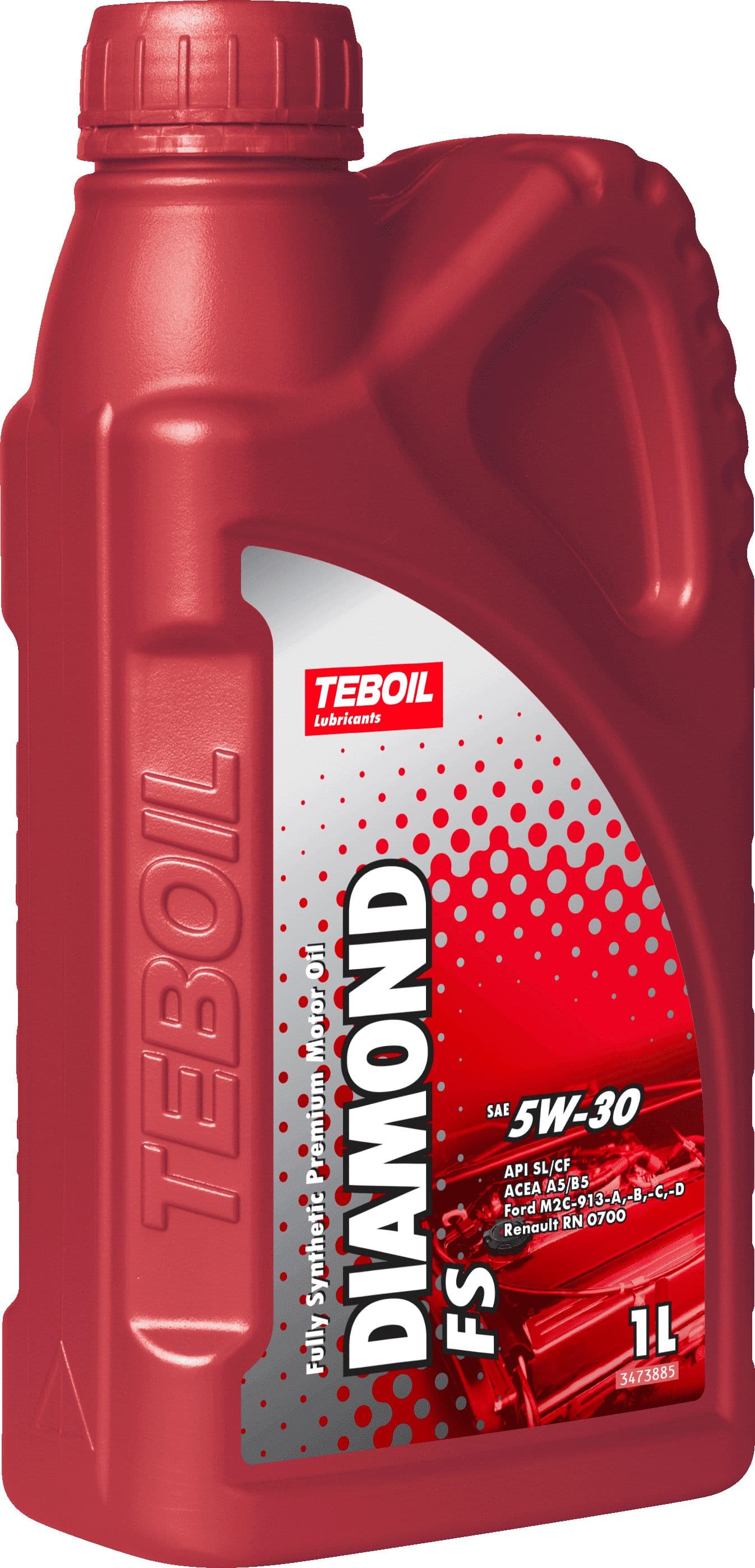 TEBOIL Diamond 5W-30 Масло моторное, Синтетическое, 1 л