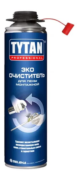 Tytan professional еco очиститель для монтажной пены (500мл)