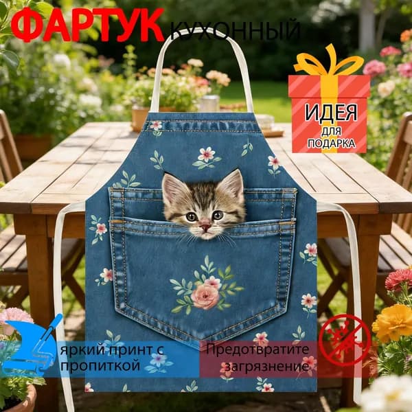Фартук кухонный  1шт, AM793