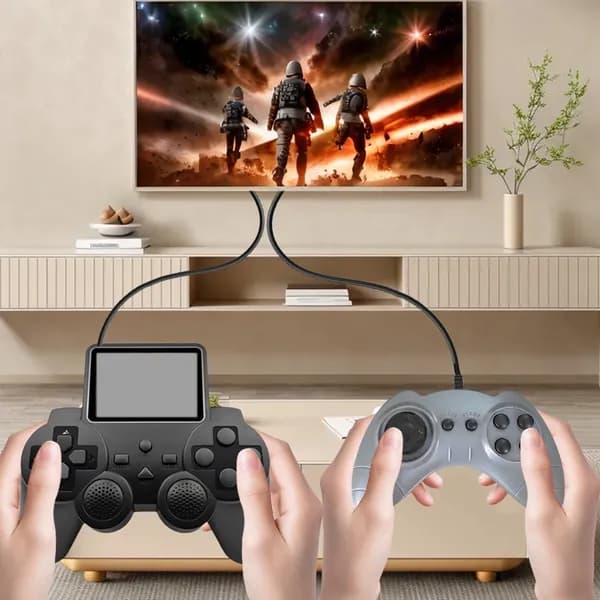 Портативная игровая консоль, встроенный 520 игр, портативный игровой плеер, игровая консоль в стиле ретро