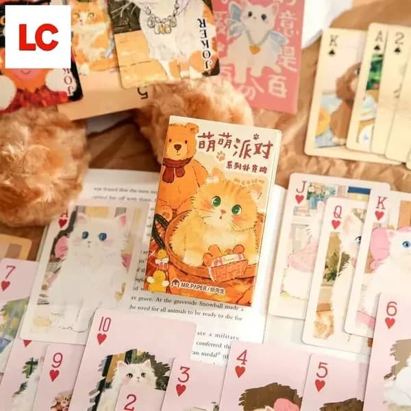 Игральные карты "Милые питомцы" с кошками и собаками